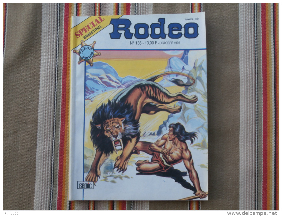 SPECIAL RODEO Bimestriel N° 136  SEMIC - Rodeo