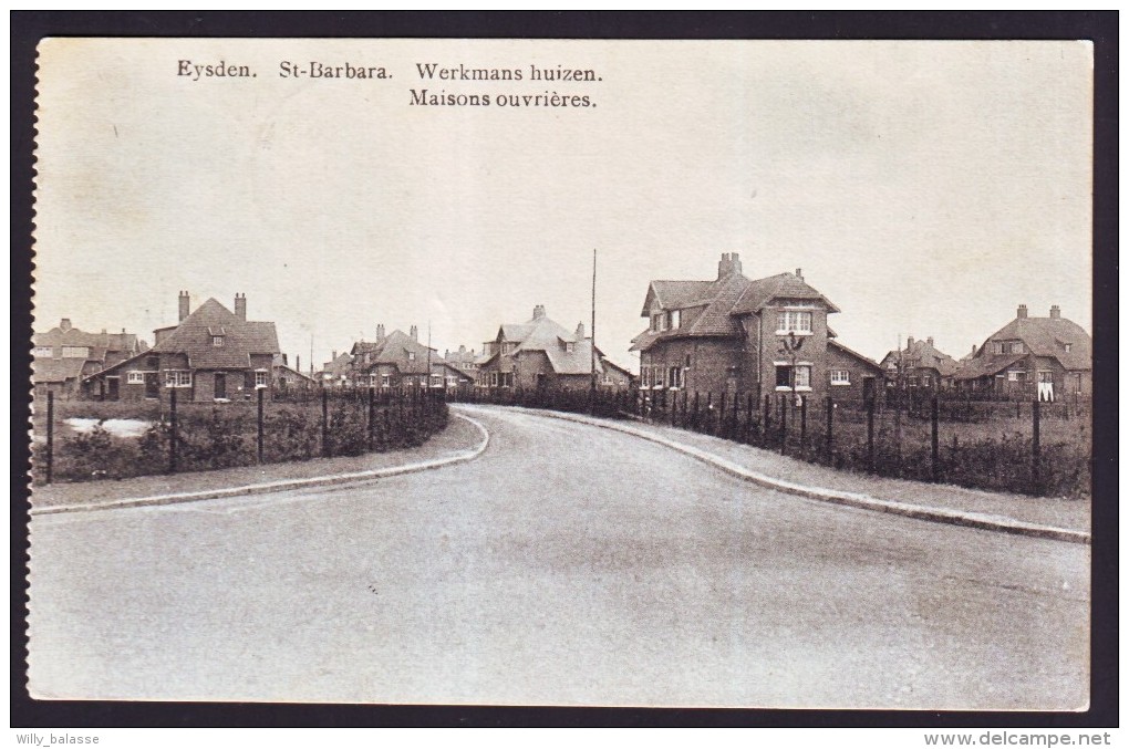 EYSDEN - EISDEN - St Barbara - Maisons Ouvrières - Werkmans Huizen  // - Maasmechelen