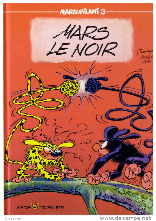 Marsupilami N° 3 - EO 1989 - Mars Le Noir - D1 - Marsupilami