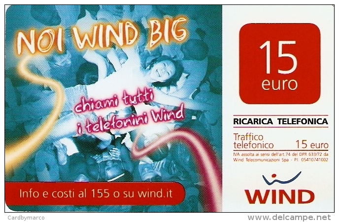 *ITALIA - WIND* -  Scheda Usata - Schede GSM, Prepagate & Ricariche