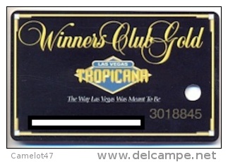 Tropicana Casino, Las Vegas, NV,  U.S.A:, Older Used Slot Card, Tropicana-1 - Casino Cards