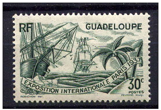 GUADELOUPE - N° 134* - EXPOSITION INTERNATIONALE DE PARIS - Nuovi