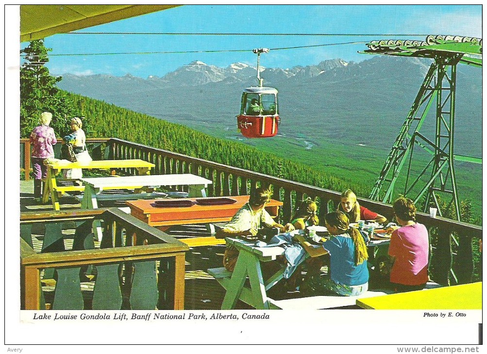 Lake Louise Gondola Lift, Banff National Park, Alberta - Lake Louise