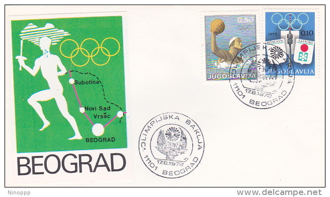 Yugoslavia 1972 Sports FDC - FDC