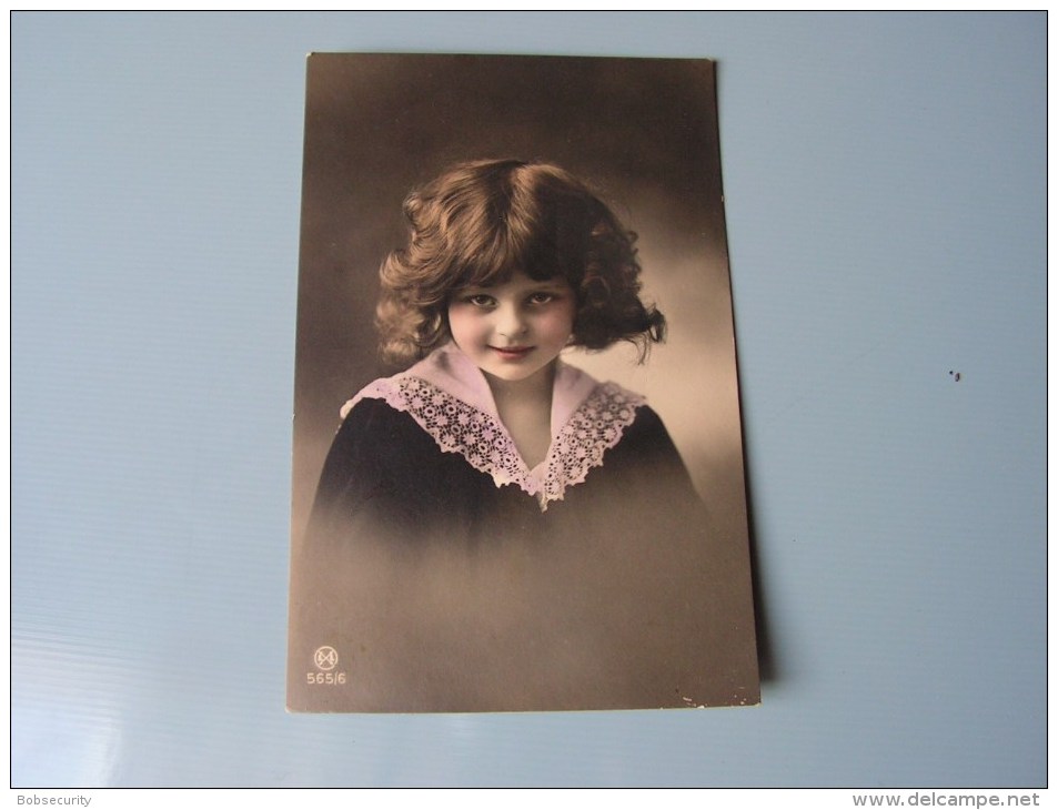 == Schönes Mädchen Motiv, Mädchen, Portrait, Fillet, Girl, Child Zwickau 1910 Handcolorierte Foto AK - Ritratti