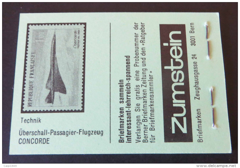 Volksbräuche, MH 72 Ib, Grüner Deckel, Postfrisch. - Booklets