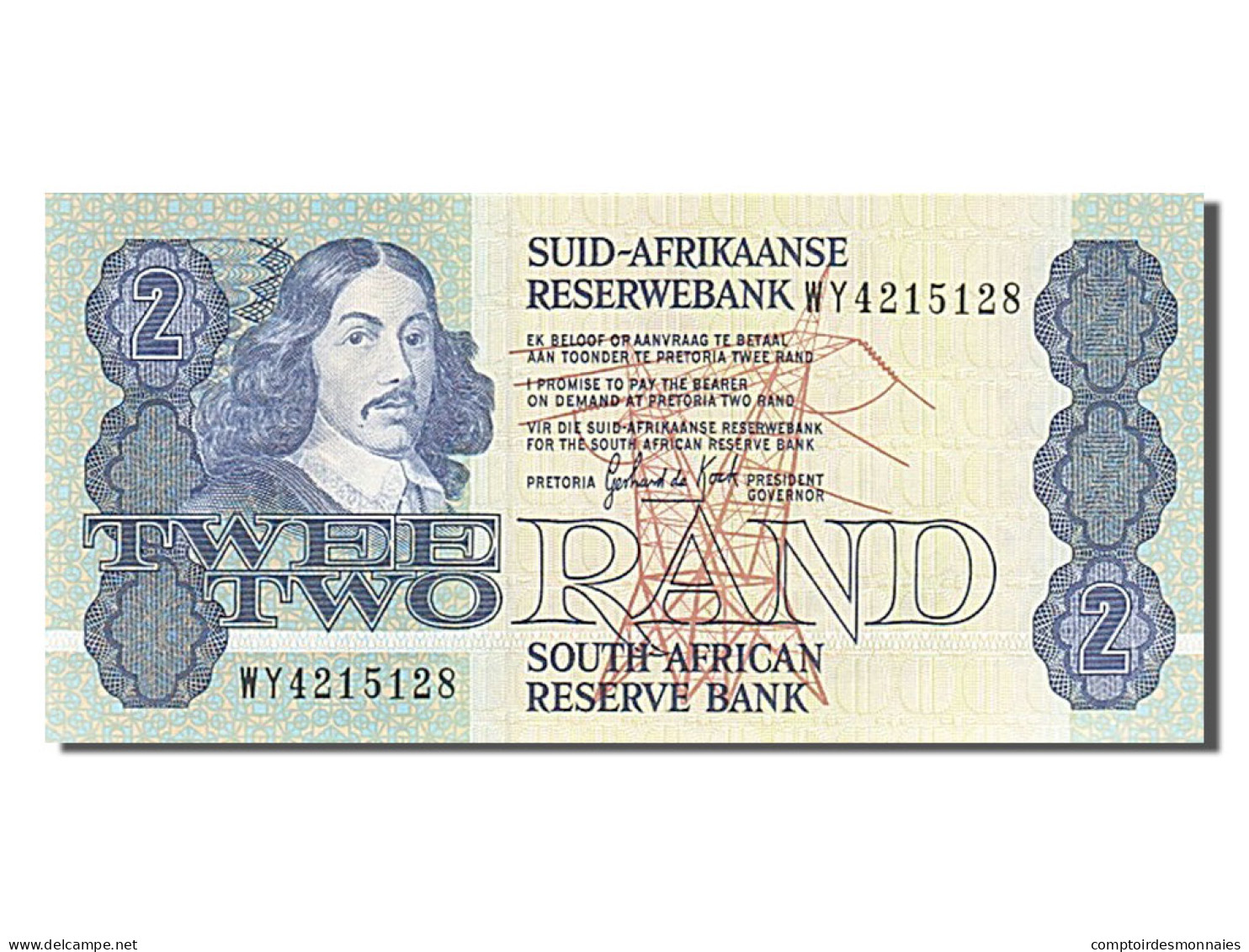 Billet, Afrique Du Sud, 2 Rand, 1981, NEUF - Afrique Du Sud