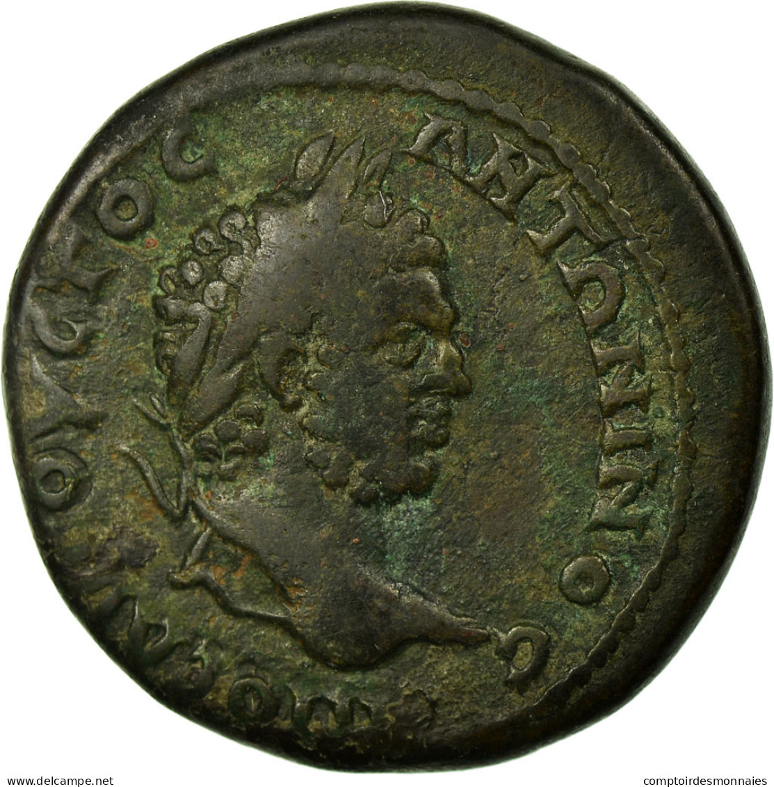 Monnaie, Caracalla, 5 Assaria, TTB+, Cuivre - Röm. Provinz