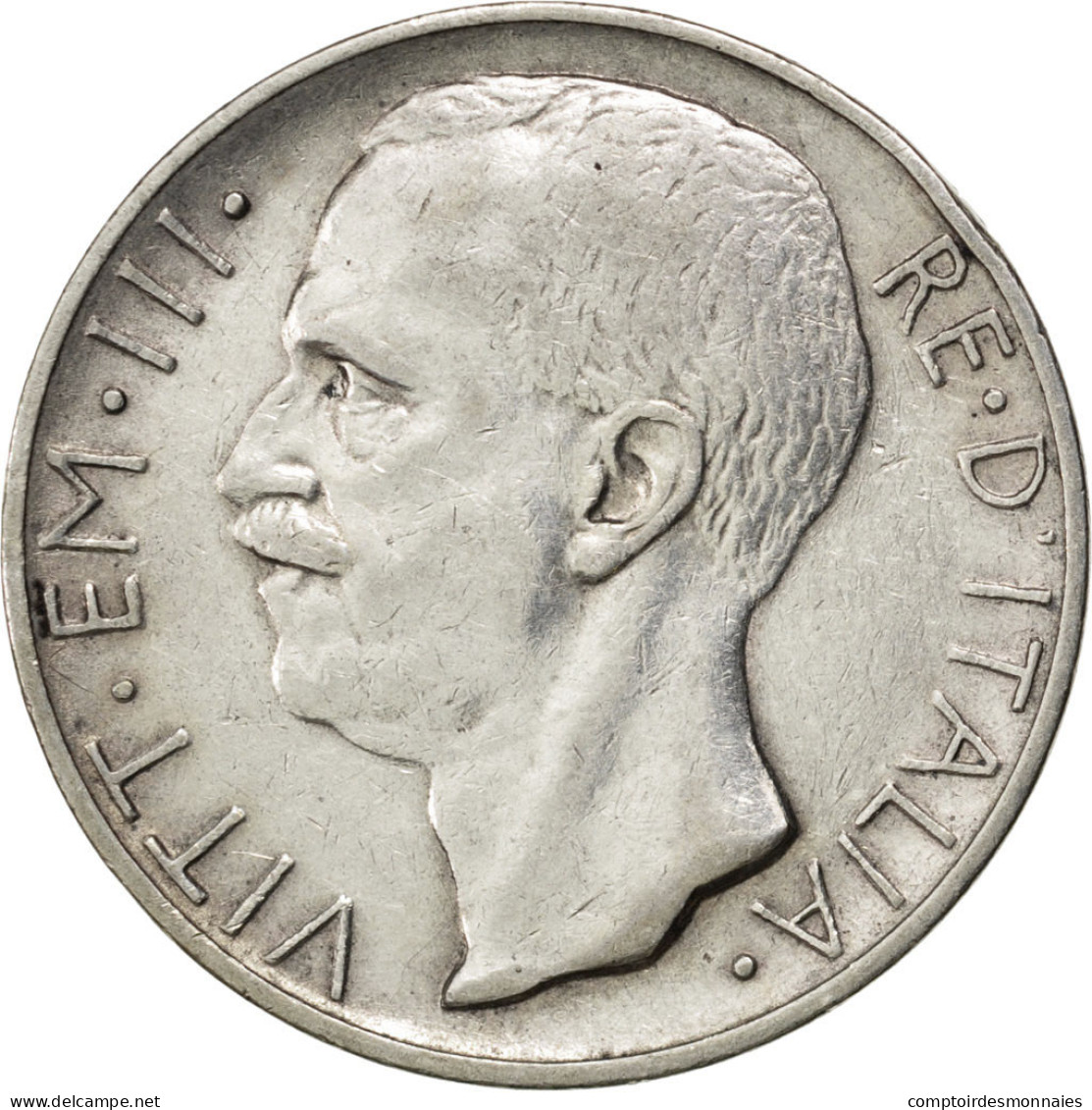 Monnaie, Italie, Vittorio Emanuele III, 10 Lire, 1927, Rome, TTB, Argent - 1900-1946 : Victor Emmanuel III & Umberto II