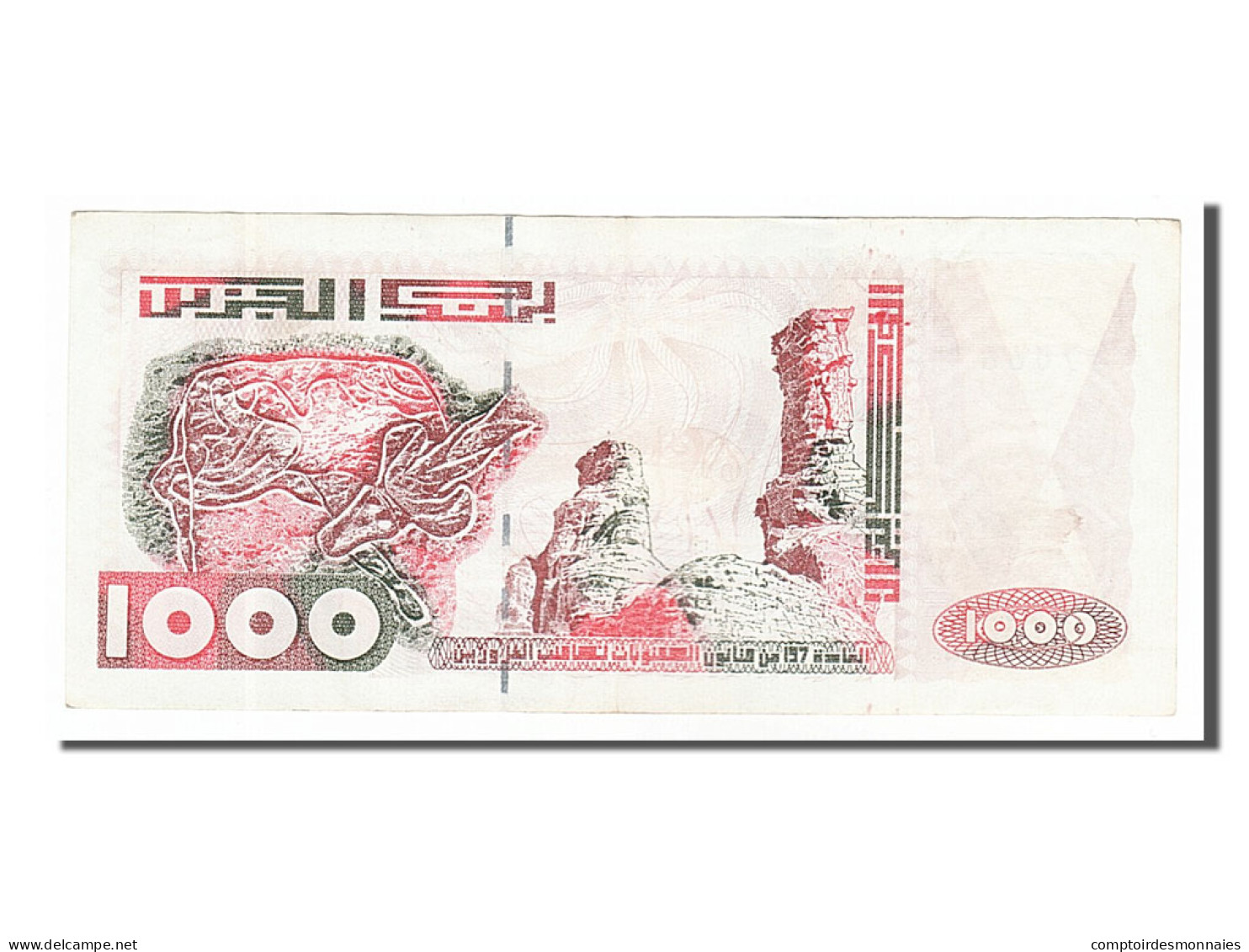 Billet, Algeria, 1000 Dinars, 1998, 1998-10-06, TTB+ - Algerien