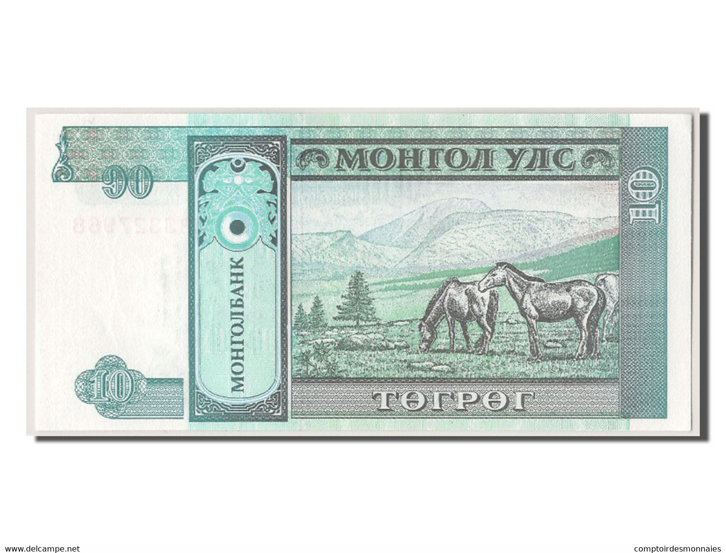 Billet, Mongolie, 10 Tugrik, NEUF - Mongolia