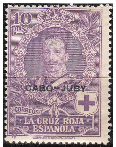 KAP JUBI  36     "Rotes Kreuz" Nicht Verausgabte Marke Von Spanien MNH / ** / Postfrisch ACHTUNG:Scan Ist Nur Bildmuster - Cape Juby