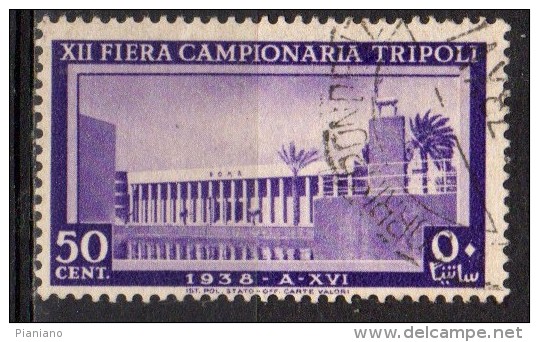 PIA - LIBIA - 1938 : 12° Fiera Di Tripoli - (SAS 146-51 + P.A. 34-35) - Libye