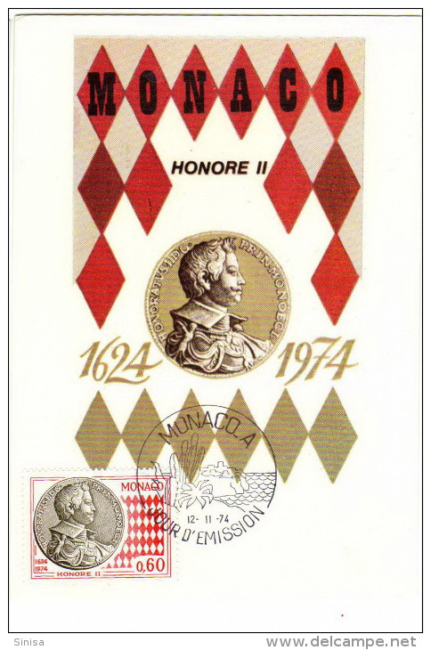 Monaco / Maximum Cards / Famous Persons / Royality - Cartoline Maximum