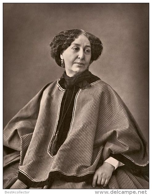 @@@ MAGNET - FRENCH WRITER - George Sand - Advertising