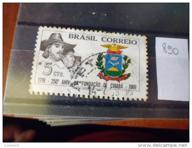 BRESIL ISSU COLLECTION   YVERT   N° 890 - Used Stamps