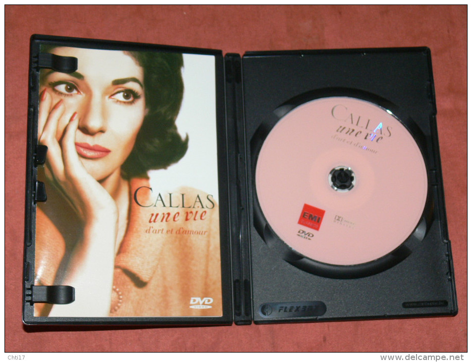 DVD SPECTACLE OPERA  BIOPIC " CALLAS UNE VIE  D ART ET D AMOUR " BONUS CONCERT HAMBOURG 1962 STEREO 2.0 / - Musik-DVD's