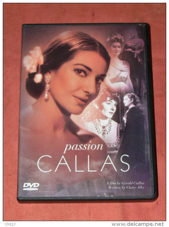 DVD SPECTACLE OPERA  BIOPIC "PASSION CALLAS  " BONUS  STEREO 2.0 / - Musik-DVD's