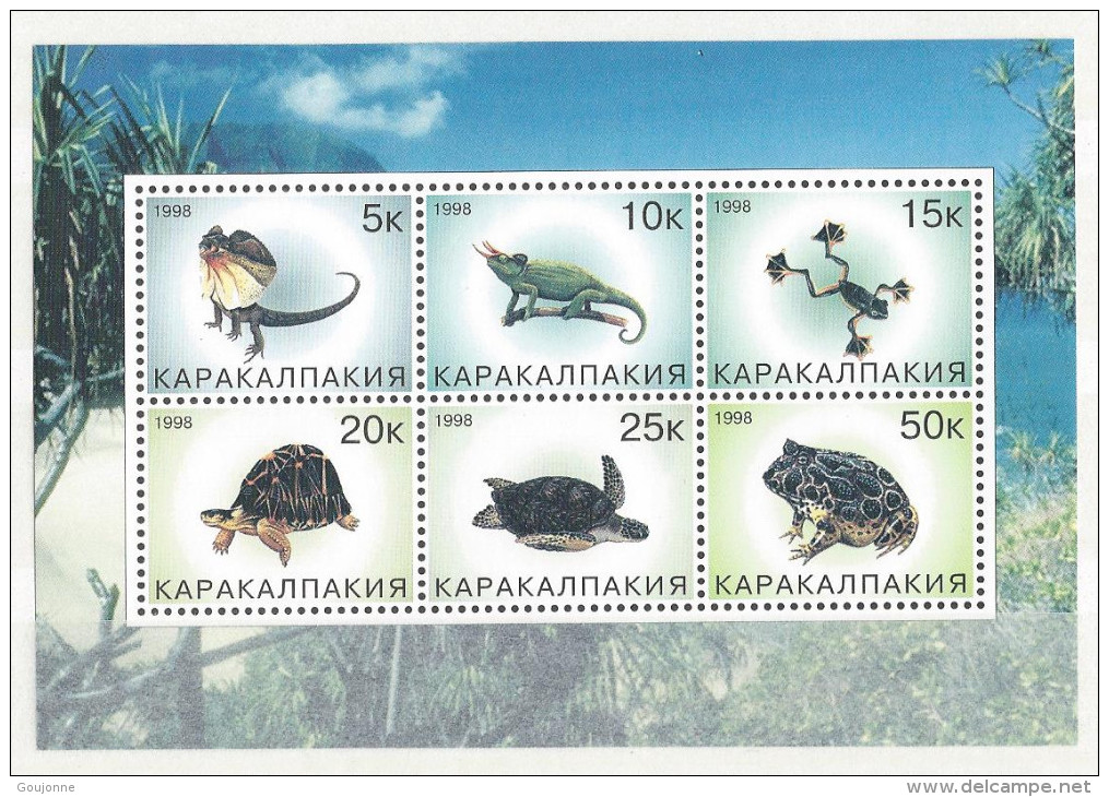 REPUBLIQUE KARAKALPAKIA   Batraciens Et Reptiles - Other & Unclassified