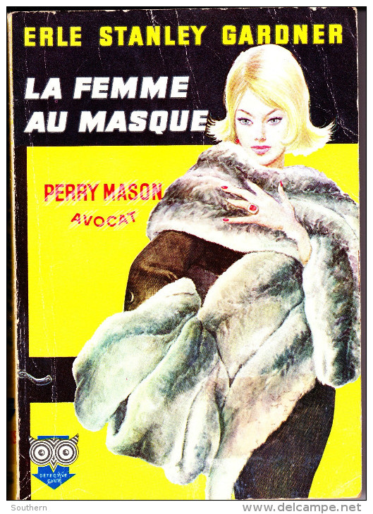 Ditis 1960 N° 158 - Erle Stanley Gardner " La Femme Au Masque - Perry Mason, Avocat " - Ditis - La Chouette