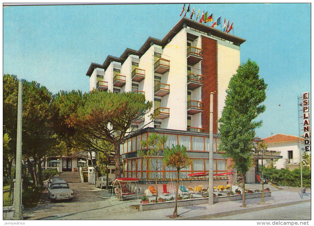 RICCIONE  , Hotel Esplanade Via G. D´ Annunzio - Rimini