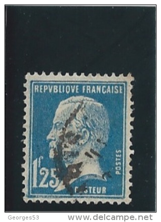 France N°180   Oblitere - 1922-26 Pasteur