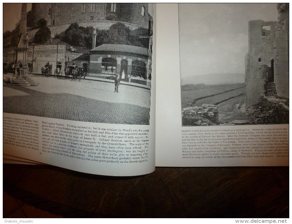 1894 Beautiful Britain : the scenery and the splendours of the United Kingdom. Views of our stately houses.