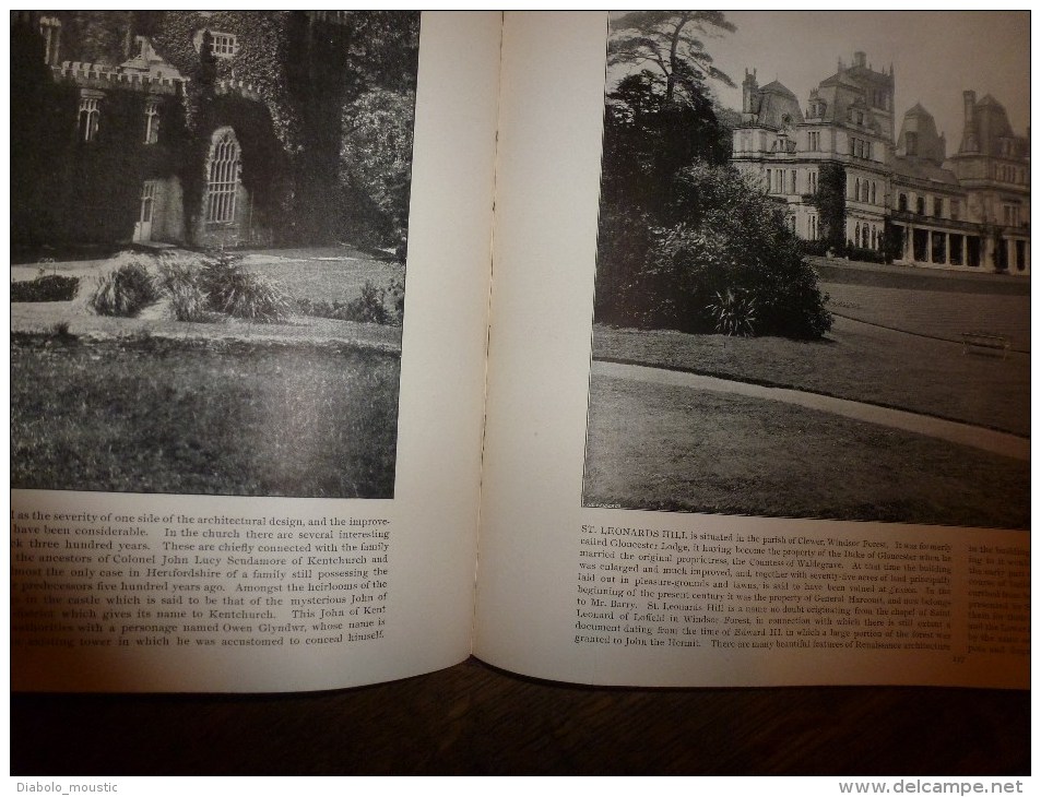 1894 Beautiful Britain : the scenery and the splendours of the United Kingdom. Views of our stately houses.