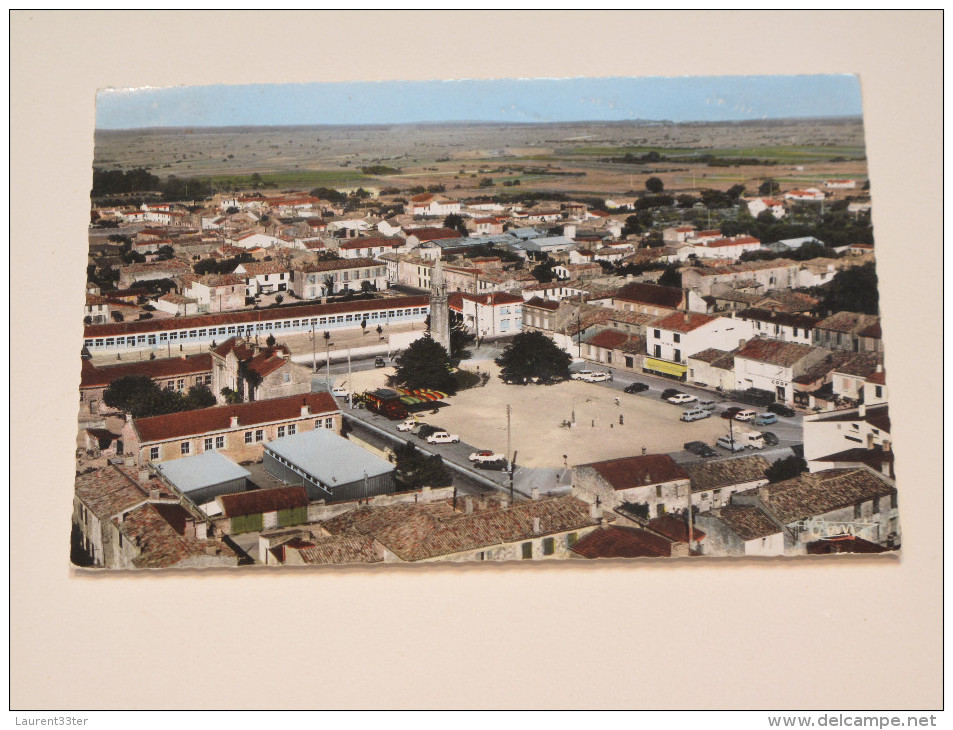 St Pierre D'Oleron Vue Aérienne 1970 - Ile D'Oléron