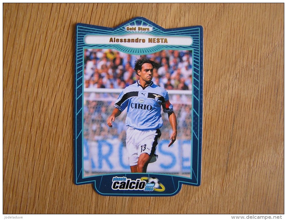 CALCIO 2000 GOLD STARS Alessandro Nesta Trading Cards Football Italia Italie Carte Collection - Autres & Non Classés