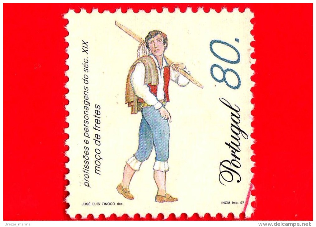 Portogallo - 1997 - Professioni Del 19° Secolo - Ragazzo - Moço De Fretes - 80 - Used Stamps
