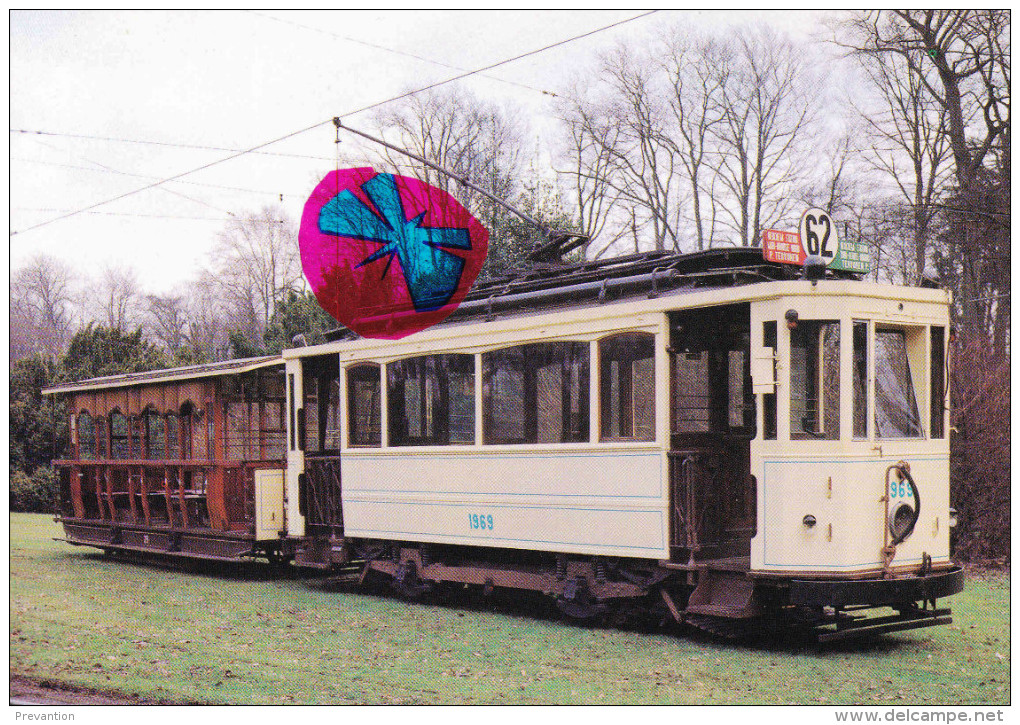 BRUXELLES - Tramways "ligne 62" - Public Transport (surface)