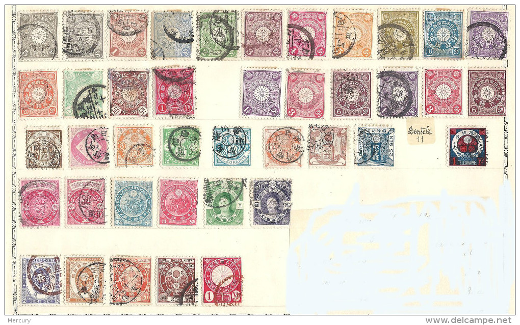 JAPON - Belle Collection Neuve Et Oblitéré TB - 3 Scans - Unused Stamps