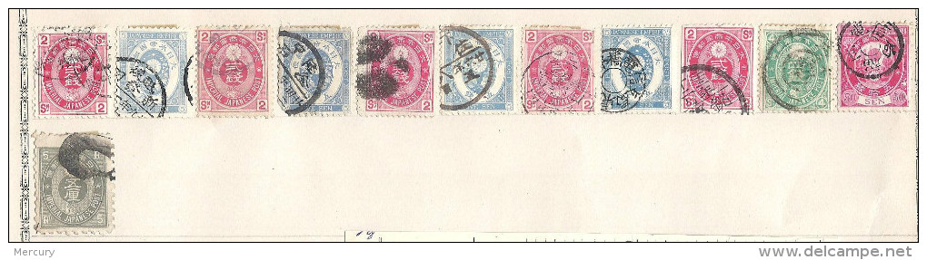 JAPON - Belle Collection Neuve Et Oblitéré TB - 3 Scans - Unused Stamps
