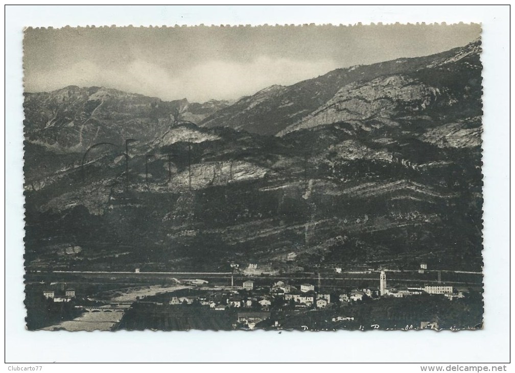 Calliano (Italie, Trentino-Alto-Adige): Panorama En 1951  GF. - Altri & Non Classificati