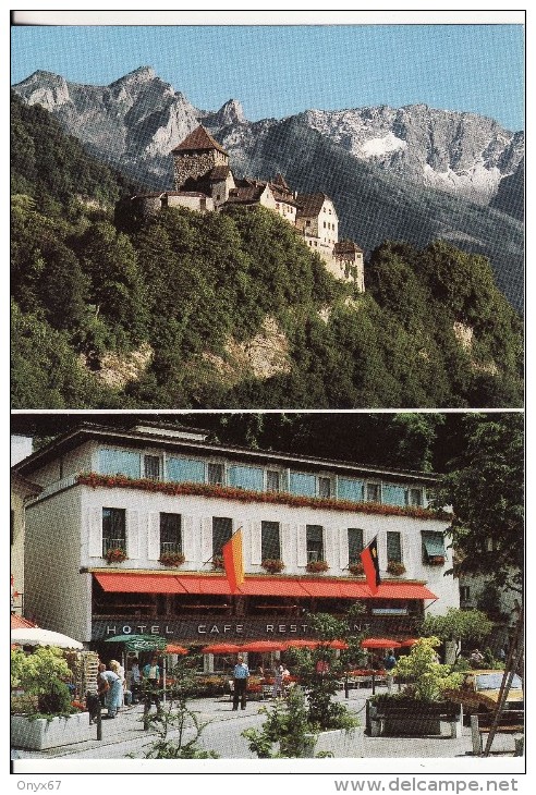 VADUZ (Liechtenstein) Hotel REAL Restaurant AU PREMIER-Familie Real-  Fürstentum Liechtenstein- VOIR 2 SCANS - - Liechtenstein