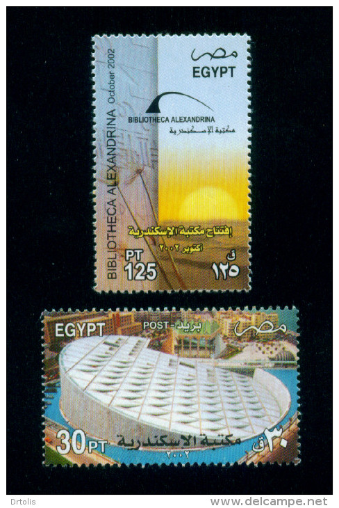 EGYPT / 2002 /  INAUGURATION OF BIBLIOTHECA ALEXANDRINA ( ALEXANDRIA LIBRARY ) / MNH / VF - Nuevos