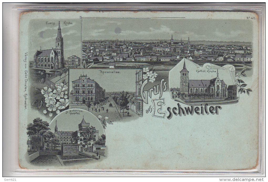 5180 ESCHWEILER, Lithographie - Eschweiler