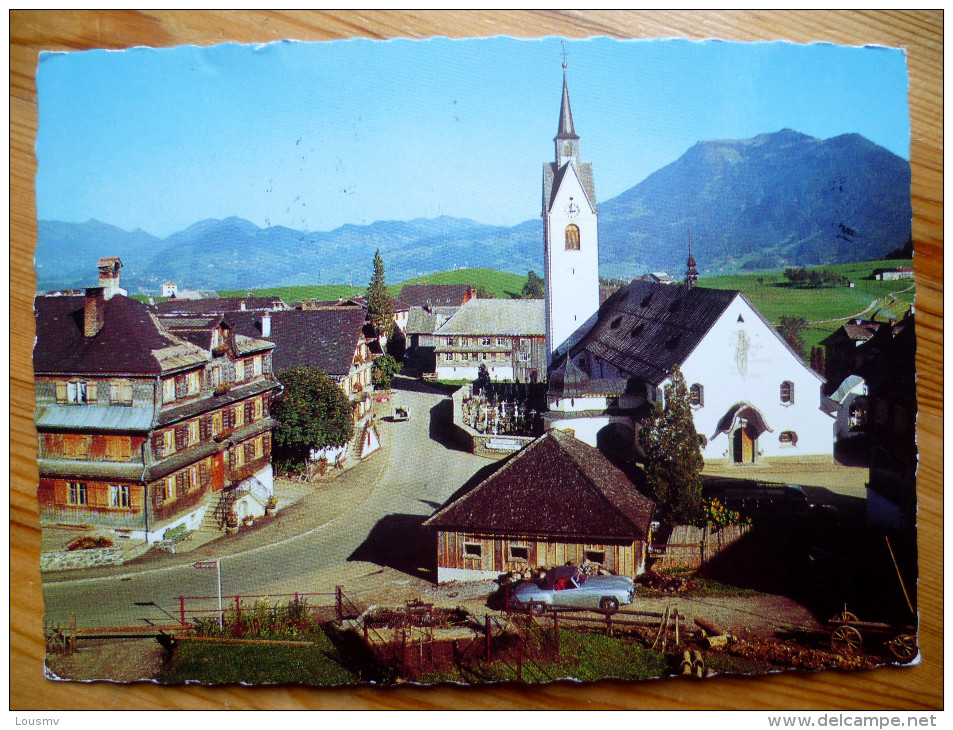 Autriche / Osterreichh - Bregenzerwald - Dorfplatz In Schwarzenberg - (n°1587) - Bregenzerwaldorte