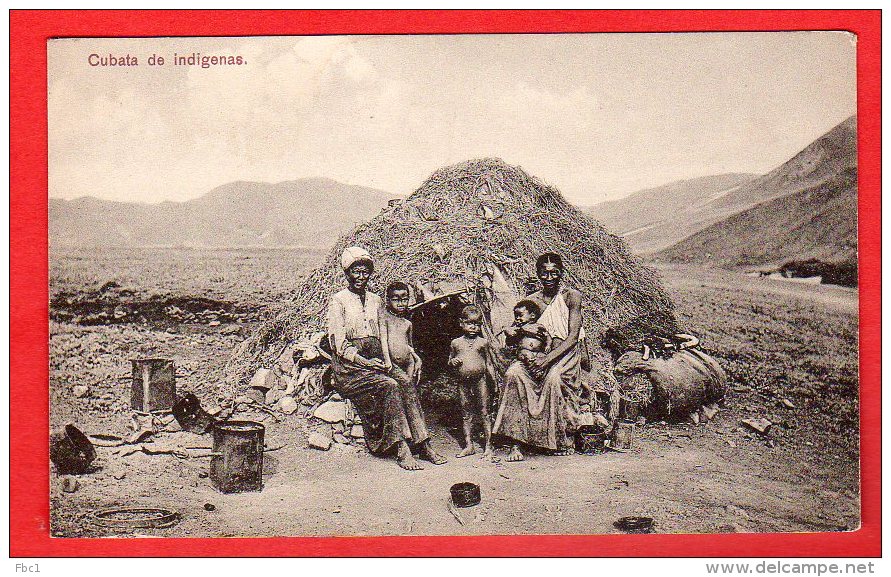 CPA: Cap Vert - Cabo Verde - Cubata De Indigenas - Cap Vert