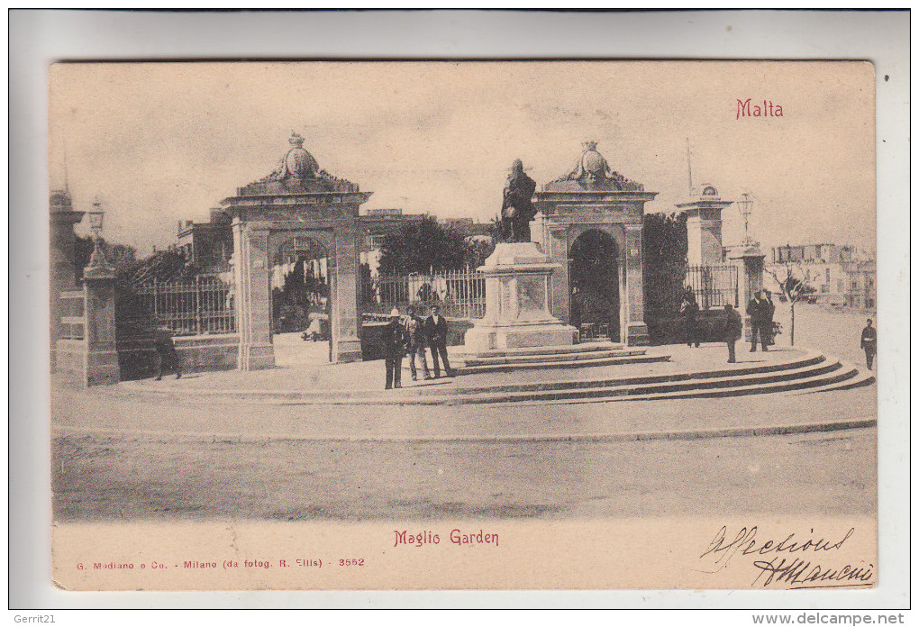 MALTA - Maglio Garden, 1904 - Malte