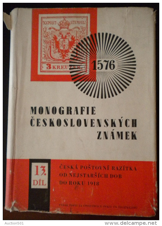 11162 TX MONOGRAFIE CESKOSLOVENSKYCH ZNAMEK - DIL 13 - POFIS - Etat Occasion - Autres & Non Classés