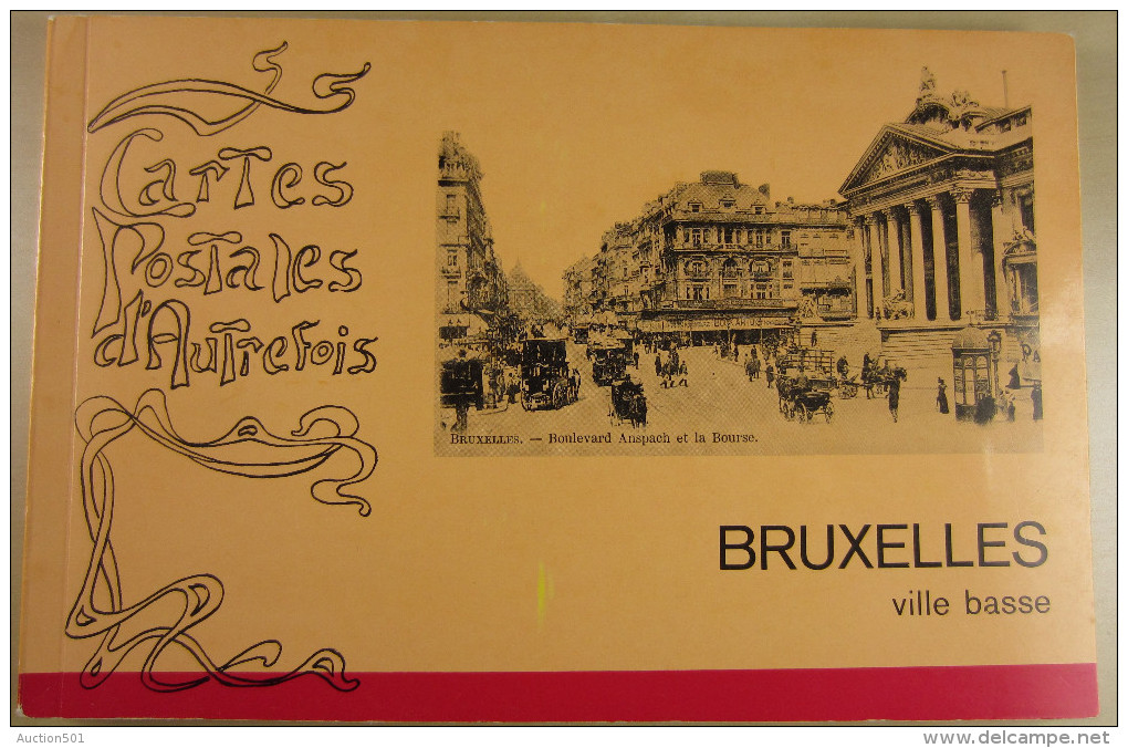 16320 TX Cartes Postales D´Autrefois - Bruxelles Ville Basse -  Etat Quasi Neuf - Books & Catalogs