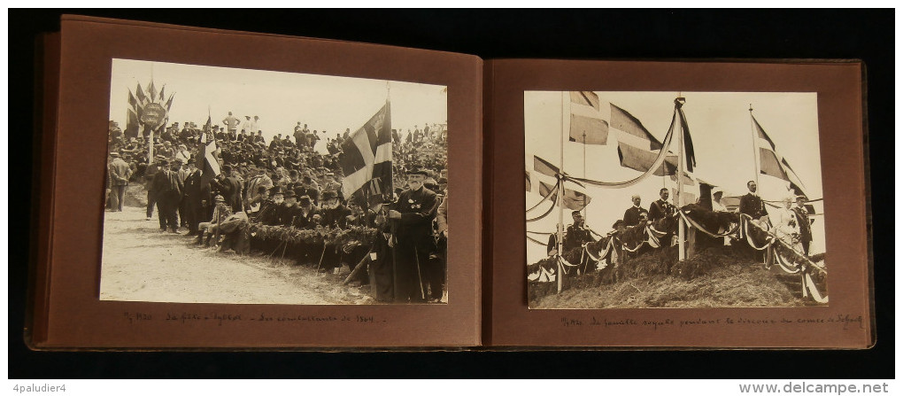 ( Danemark Allemagne ) Plébiscite du SCHELSWIG 1920 Flensborg 22e BCA Paul Claudel Album 46 photos HOLGER DAMGAARD