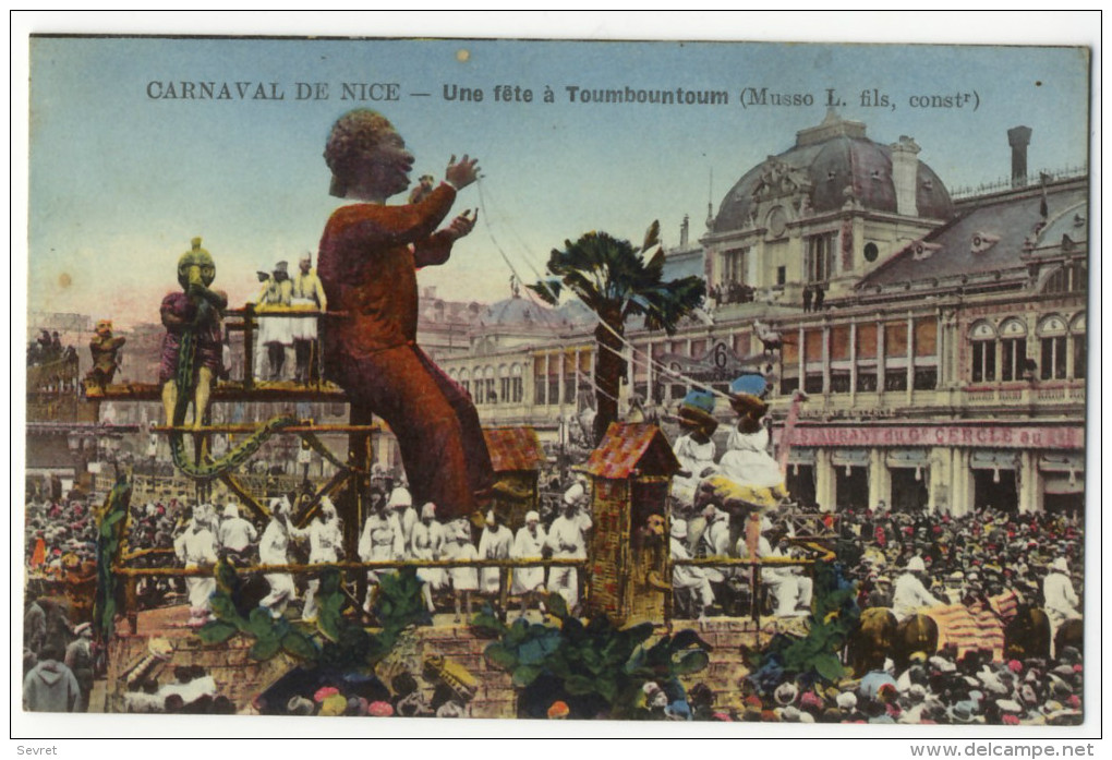 CARNAVAL DE NICE. - Une Fête à Toumbountoum.  Carte Rare - Carnival