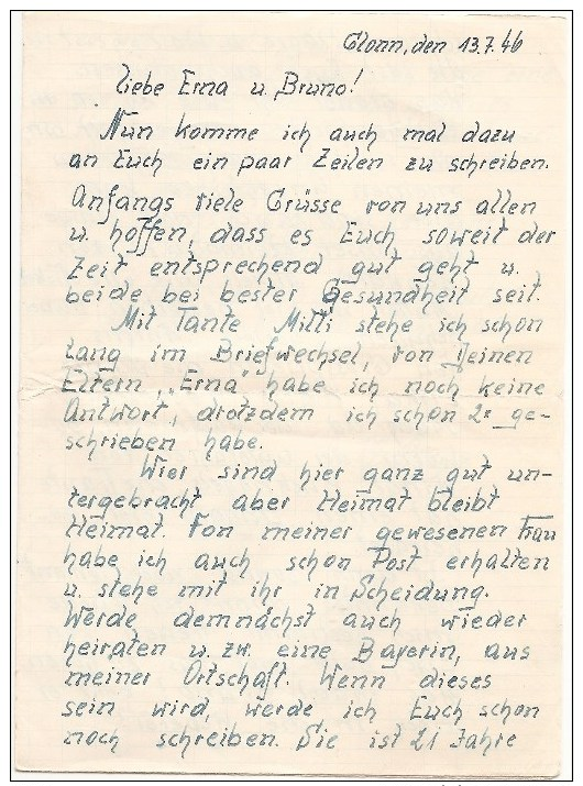 Deutschland Letter - Documentos Históricos