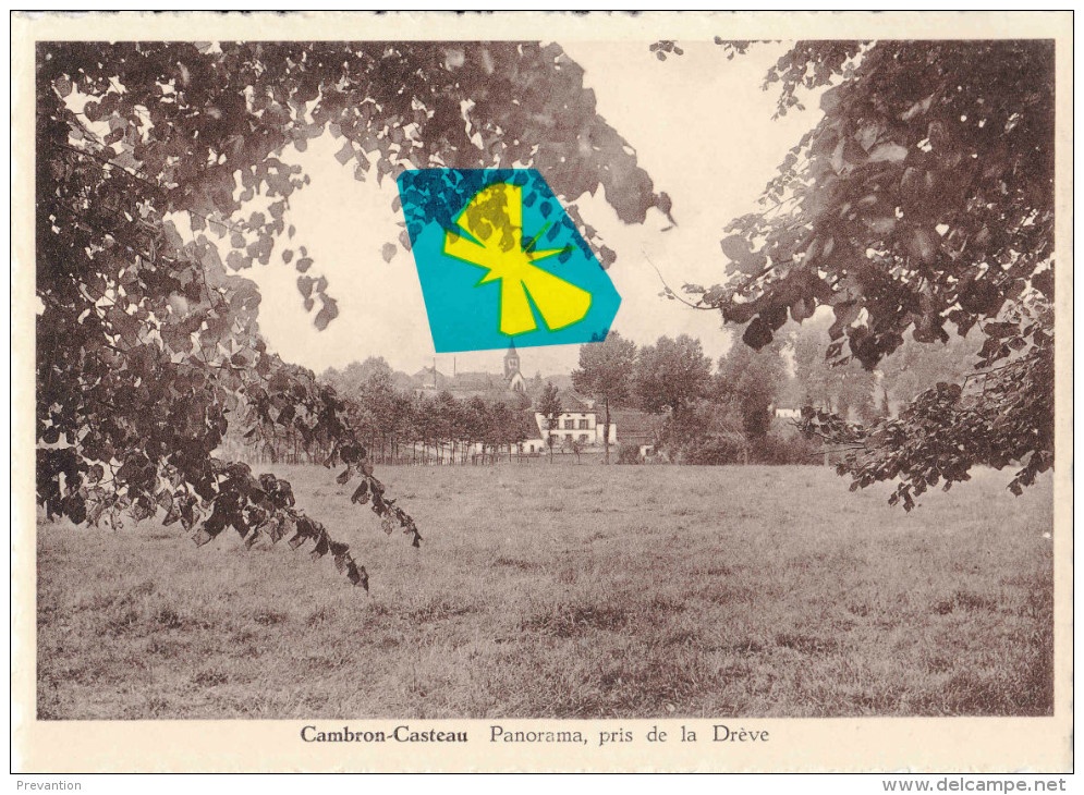 CAMBRON-CASTEAU - La Vallée De La DENDRE + Autel N.D De CAMBRON + Panorama Pris De La Dréve - Brugelette