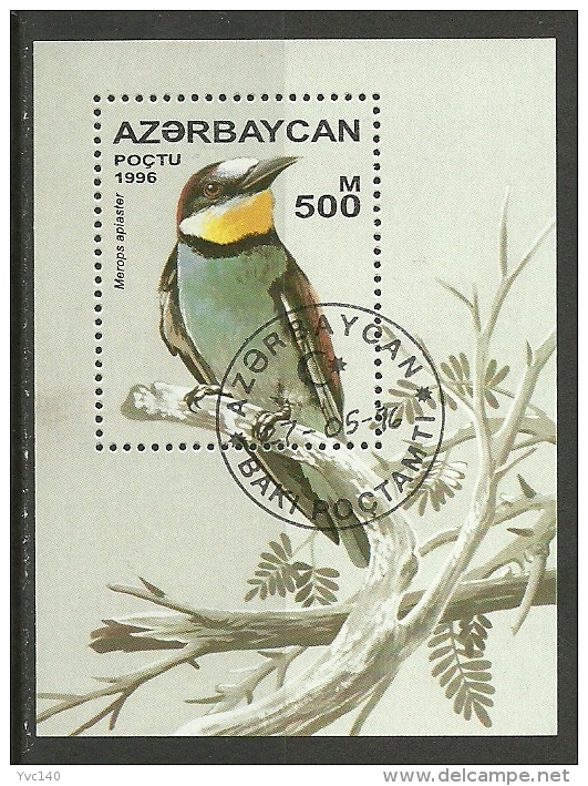 Azerbaijan; 1996 Birds "European Bee Eater" - Hummingbirds