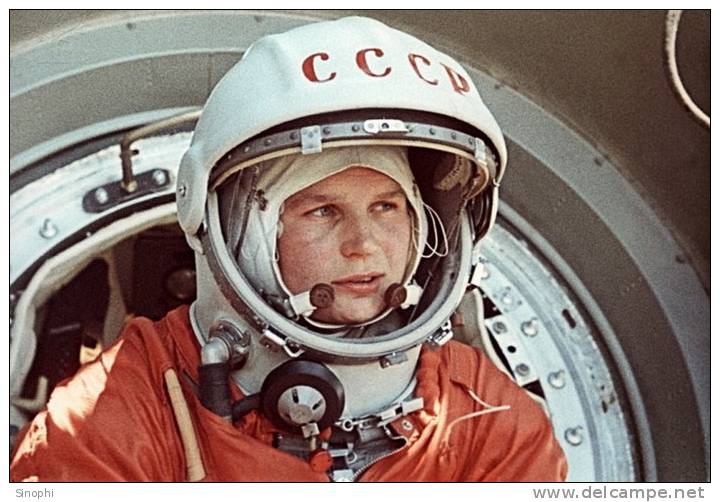 SA22- 071   @   The First Woman In Space Valentina Tereshkova,  Soviet Cosmonaut, Postal Stationery - Famous Ladies