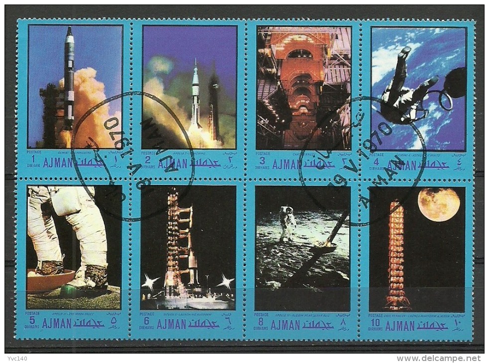 UAE (Ajman); 1970 Space Flights, Apollo And Gemini - USA